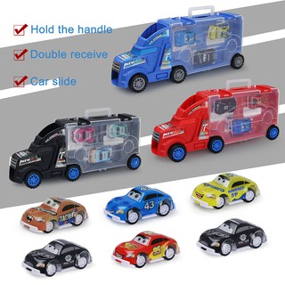 Set 6 Mô Hình Xe Tải Đồ Chơi Mini Cho Bé