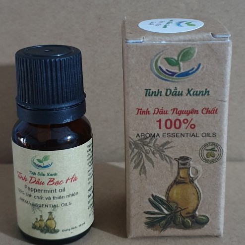 Tinh Dầu Bạc Hà Thiên Nhiên 10ML Nguyên Chất/ Tinh dầu xanh