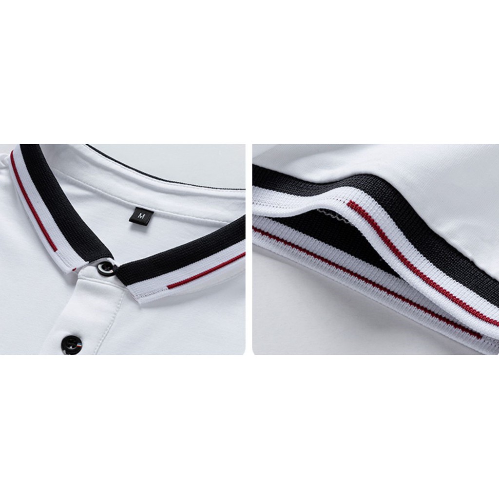 Áo POLO nam AAA - áo thun tay lỡ cotton, phong cách Quý ông thời trang, lịch lãm | BigBuy360 - bigbuy360.vn