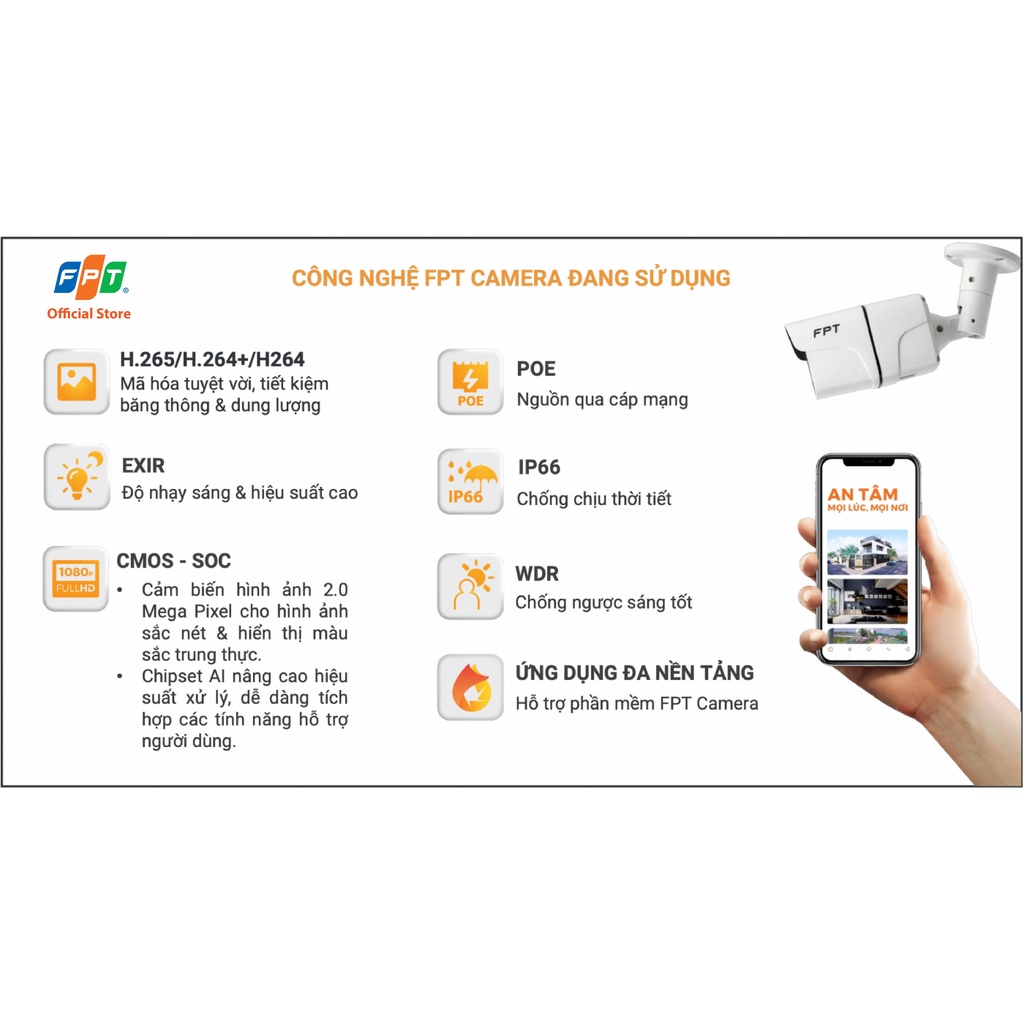 FPT CAMERA - CAMERA IQ CẢNH BÁO GIÁM SÁT AN NINH + Gói CLOUD XEM LẠI 1 NGÀY + KỸ THUẬT LẮP MIỄN PHÍ TẠI HCM + QUÀ TẶNG | BigBuy360 - bigbuy360.vn