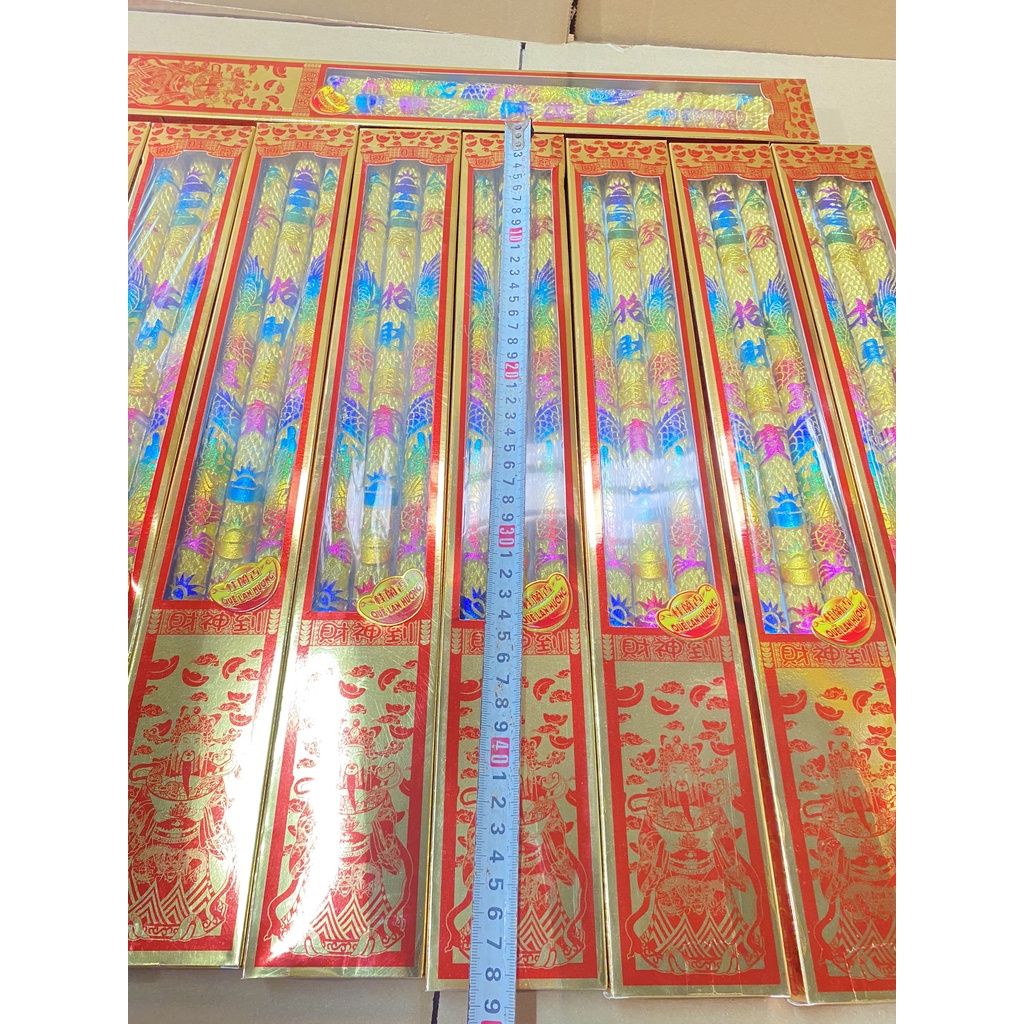 Nhang 3 Cây Chạm Rồng Nổi [5 tấc] - Hàng Mã Thiên Lộc