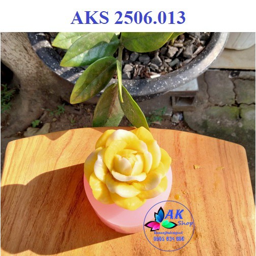 KHUÔN SILICON HOA HỒNG - 2506.013