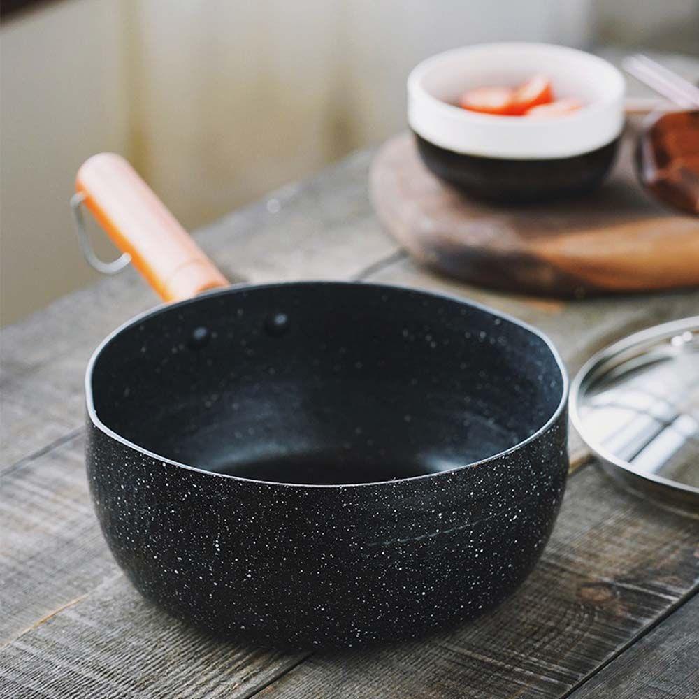 Nồi Nấu Ăn Tay Cầm Bằng Gỗ Thông Dụng Cho Nhà Bếp