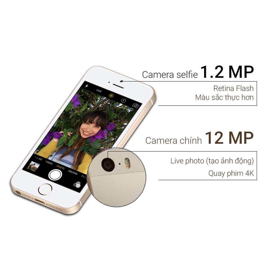 điện thoại Iphone SE 32G bản Quốc Tế mới Quốc Tế