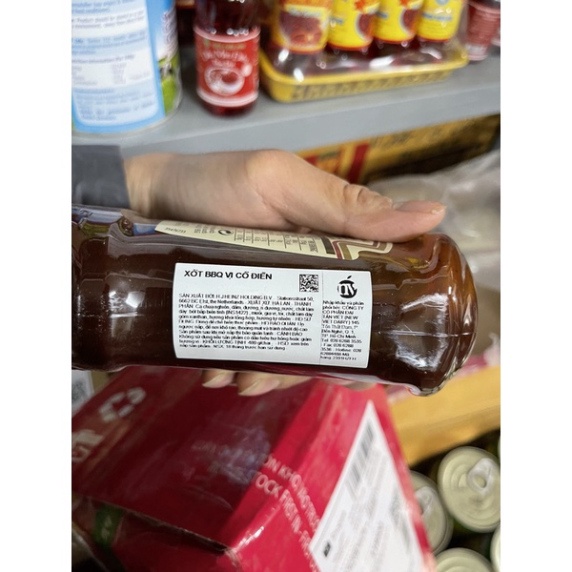 Sốt ướp nướng BBQ Heinz 480g