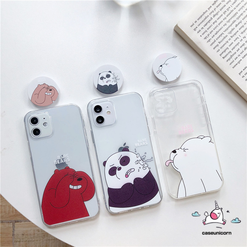 Ốp Điện Thoại Bằng Silicone Trong Suốt Cho Iphone 11 / 7 / 8 Plus / 6 / 6s Plus / X / Xs / Xr / Xs Max 11pro Max