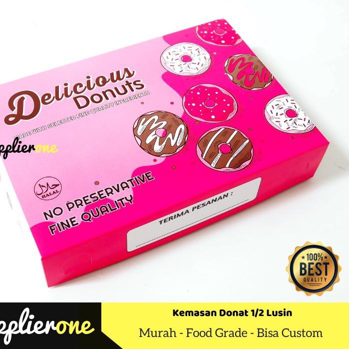 Hộp Đựng Bánh Donut Cỡ Lớn Tiện Dụng