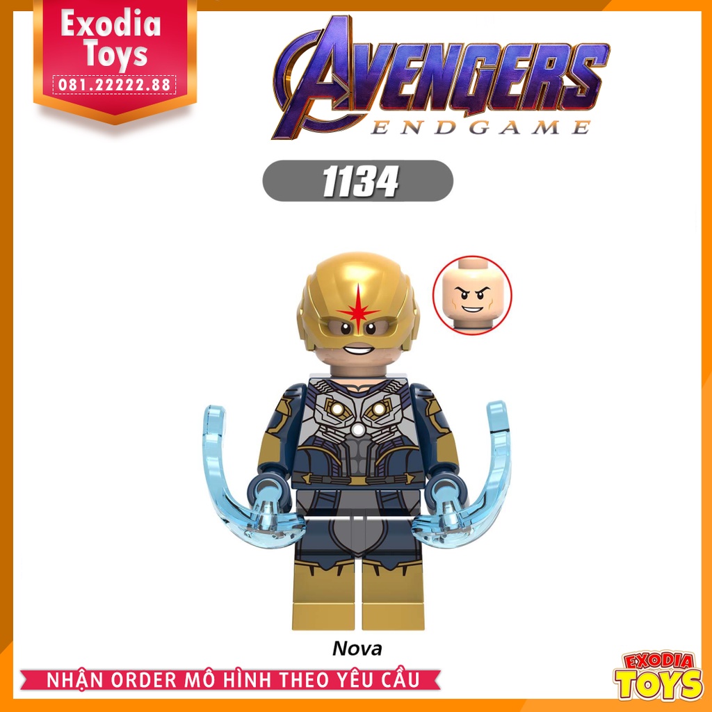 Xếp hình Minifigure Marvel Biệt đội siêu anh hùng Avengers Infinity War  - Đồ Chơi Lắp Ghép Sáng Tạo - XINH X0240