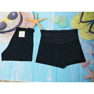  Quần đùi bầu chất cotton co dãn 4 chiều