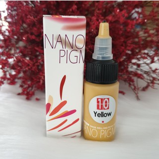Mực phun xăm Nano 10 - Yellow (Màu vàng)