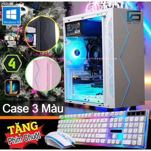 Máy Tính Để Bàn AMD A520/Ryzen 3 3200G chiến GATA5, Free Fire, LOL, FO4