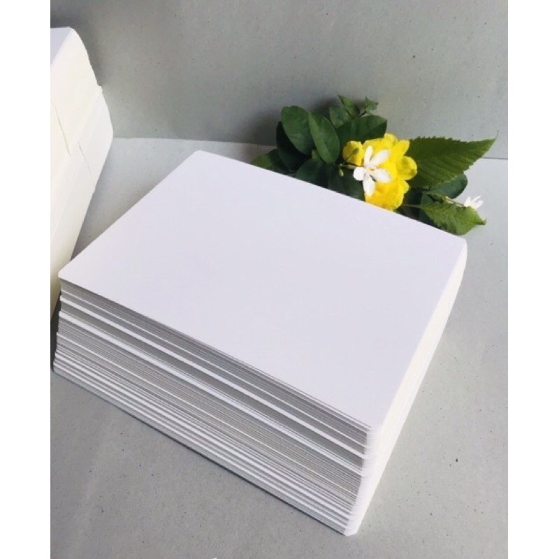 Flashcard 100 Thẻ Trắng Viết Chữ Đơn Và Số