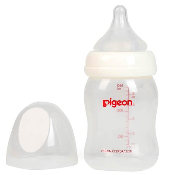 ✔️✔️ĐỦ SIZE✔️✔️Bình Sữa Pigeon Cổ Rộng PP Plus 160ML/240ML-  HÀNG NHẬP KHẨU