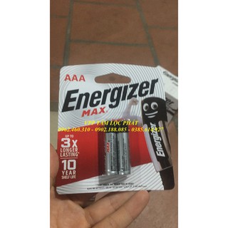 Sỉ vỉ 2 viên pin energizer aaa max lr03 - pin alkaline - pin energizer 3a