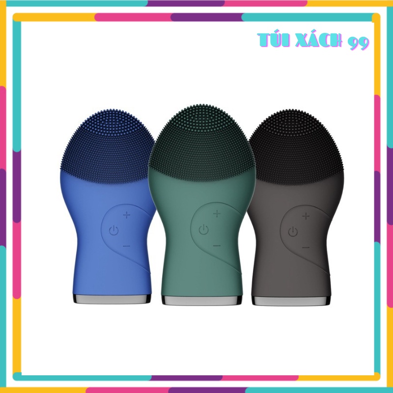 Máy rửa mặt cho nam chất liệu silicon an toàn, pin sạc tiện lợi, thiết kế mạnh mẽ, chống thấm nước HA703