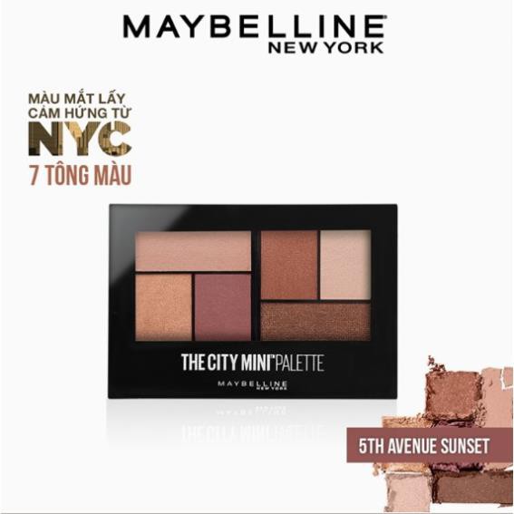 ( Mỹ Phẩm Nhunbe) BẢNG MÀU MẮT MAYBELLINE THE CITY MINI PALETTE