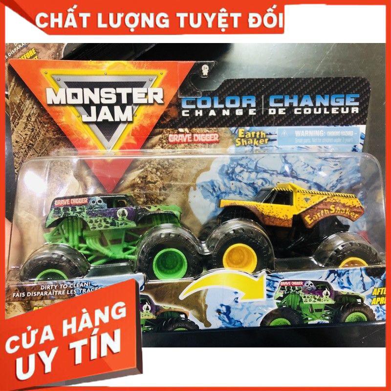 Series bộ 2 Monster Jam đổi màu