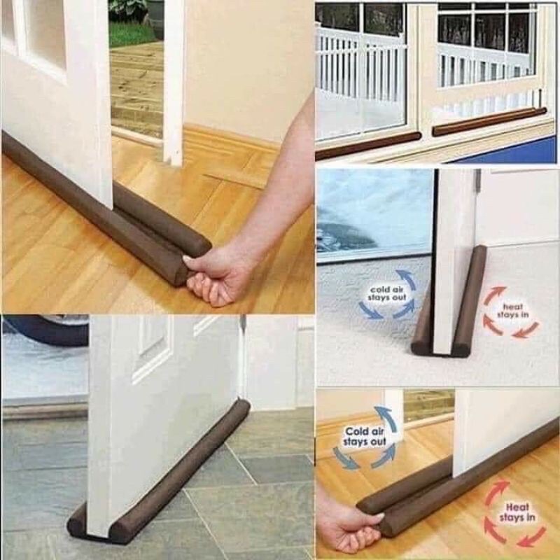 Thanh chặn cửa chắn cửa đa năng 95cm,miếng chặn khe cửa ngăn côn trùng bụi bẩn,chắn gió điều hòa,tránh kẹp chân em bé