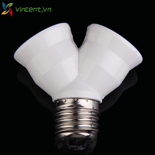 Đui Đèn Chuyển Đổi 1 Thành 2 Đui Đèn E27