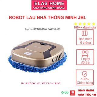 Robot Lau Nhà Thông Minh, Máy Lau Nhà Tự Động JBL Với Hai Chế Độ Lau Khô Và Lau Ướt Rẻ Bền Đẹp