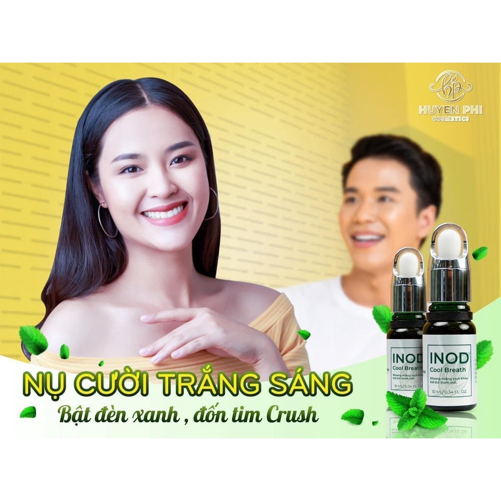 Tinh Dầu Hôi Miệng INOD Huyền Phi - Sạch Hôi miệng -  Giảm Nhiệt Miệng , Viêm Lợi, Sâu Răng - Dứt Điểm Vấn Đề Răng Miệng