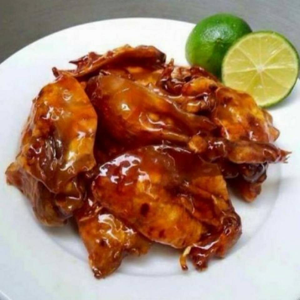 SỈ 10 hủ 300gr Mực rim sate nguyên con đặc sản đà nẵng siêu ngon