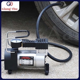 Bơm hơi điện ô tô xe hơi xe máy mini 12v bơm hơi siêu khỏe kích thướt nhỏ gọn