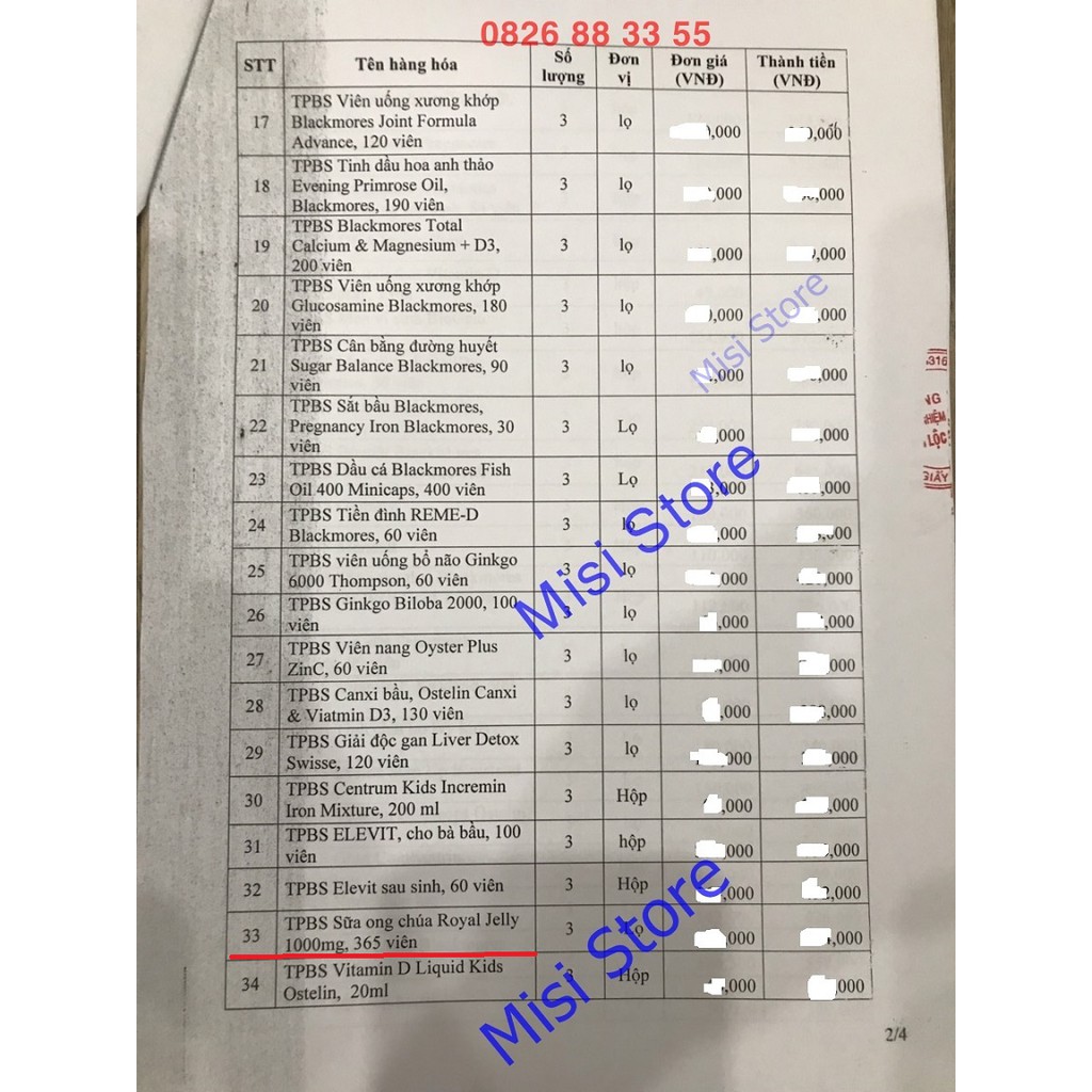 Sữa Ong Chúa Royal Jelly Healthy Care, lọ 365 Viên | BigBuy360 - bigbuy360.vn