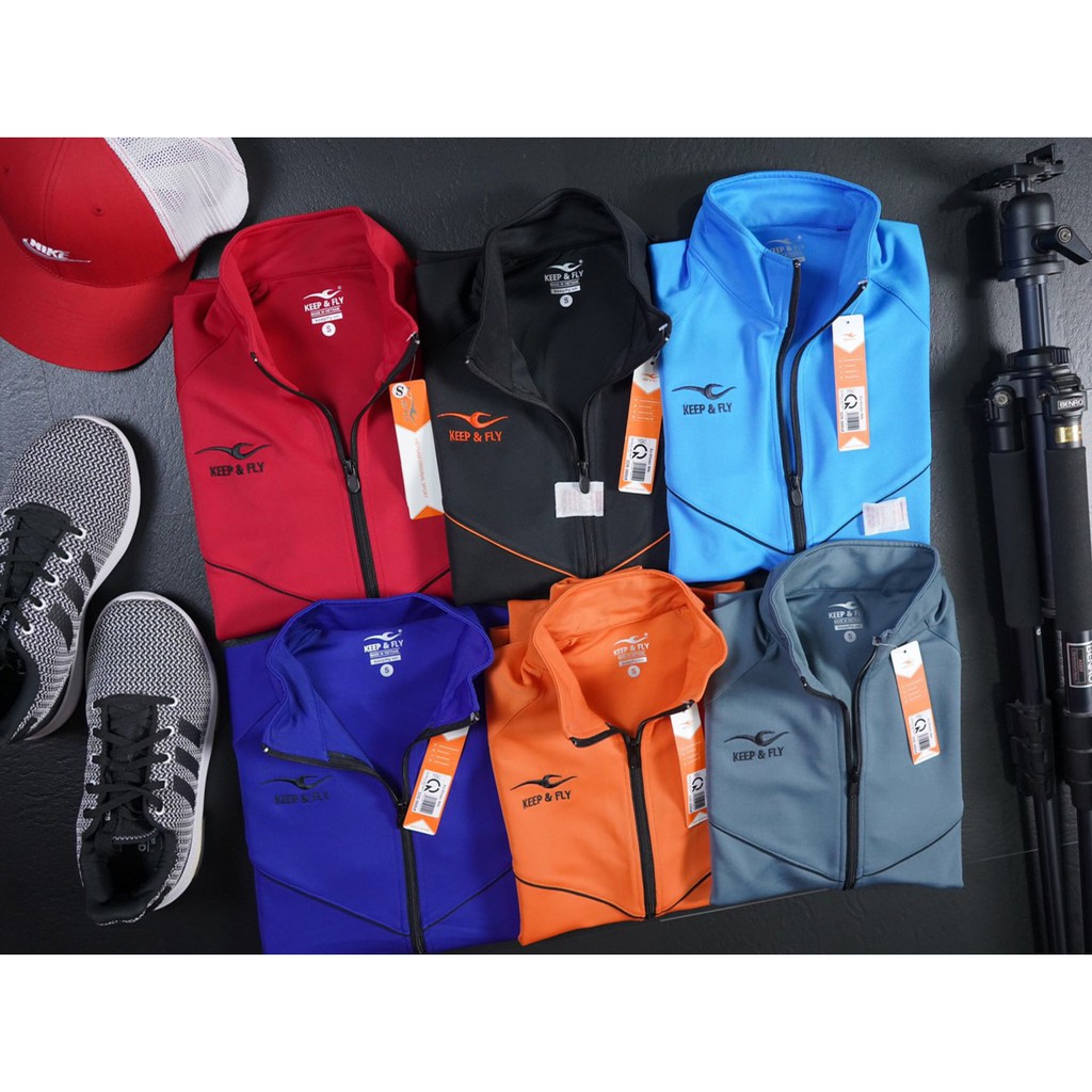 Áo khoác thể thao Keep &amp; Fly chính hãng | 6 màu