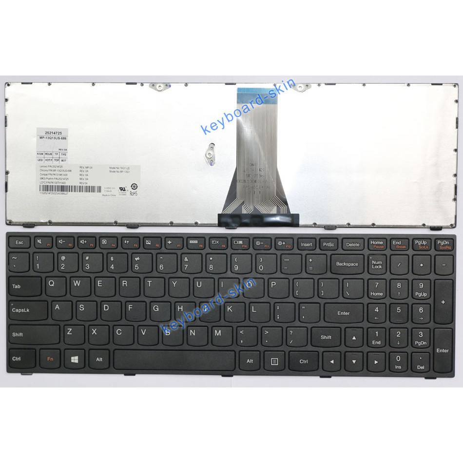 Bàn phím laptop Lenovo Ideapad G50 G50-30 G50-45 G50-70 G50-80 Z50 B50