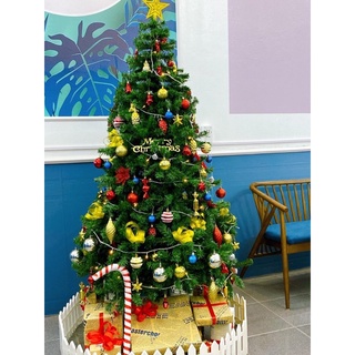 Cây Thông Noel Xanh Trơn 1m8 650 cành