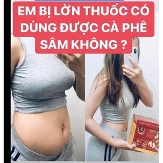 [🔥HOT HOT🔥] Combo 2 hộp cà phê sâm Ginseng (phác đồ giảm cân+ dây đo vòng eo)