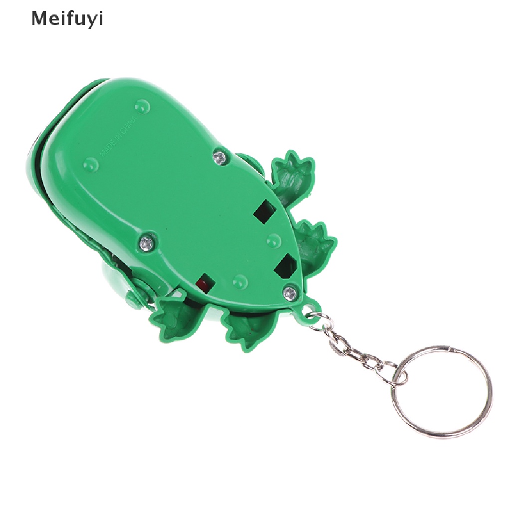 [Meifuyi] Creative Small Size Crocodile Mouth Dentist Bite Finger Game Funny Gags keychain COD