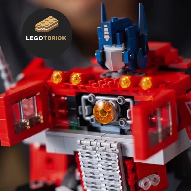 Đồ chơi lắp ráp mô hình Autobot biến hình Transfomer Optimus Prime Tbrick - nonlego