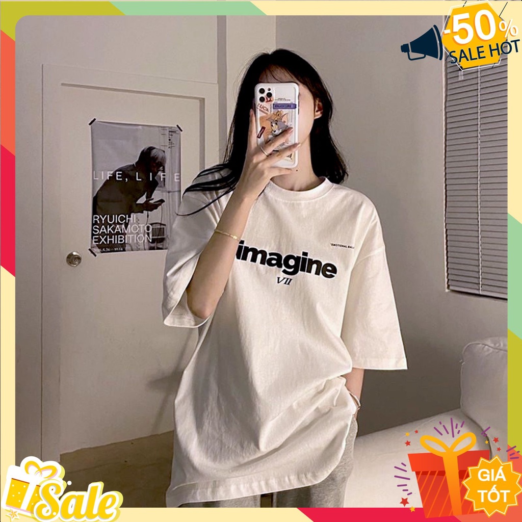 Áo thun unisex tay lỡ nam nữ form rộng ,áo phông phong cách WAKE basic tee