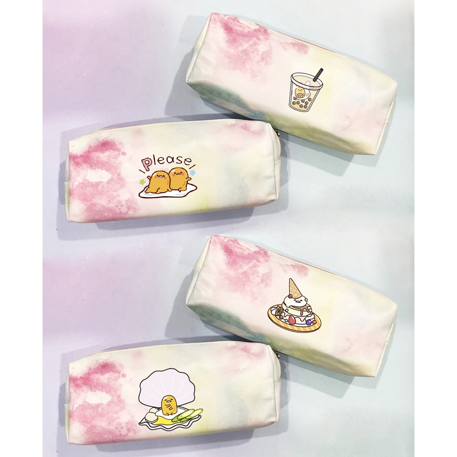 hộp bút màu loang trứng lười HBDL5 gudetama cute dễ thương hoạt hình idol thần tượng