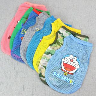 Áo lưới in hình thú cho thú cưng