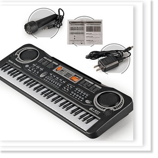 Đàn Piano Kết Hơp Organ, Đàn Điện Tử 61 Phím Kèm Mic Cho Bé