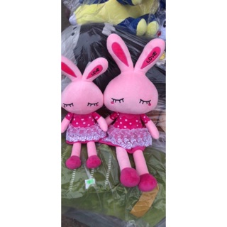 Thỏ Hồng Đầm Ren 90cm,Gòn Mịn💯,Hàng Có Sẵn & Hình Chụp Thật Tại Shop