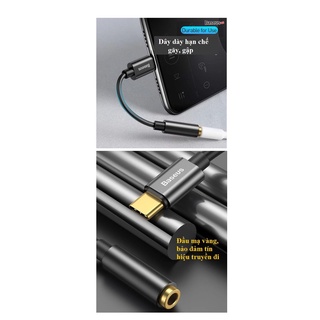 Cáp chuyển jack TypeC sang 3.5 Baseus L54