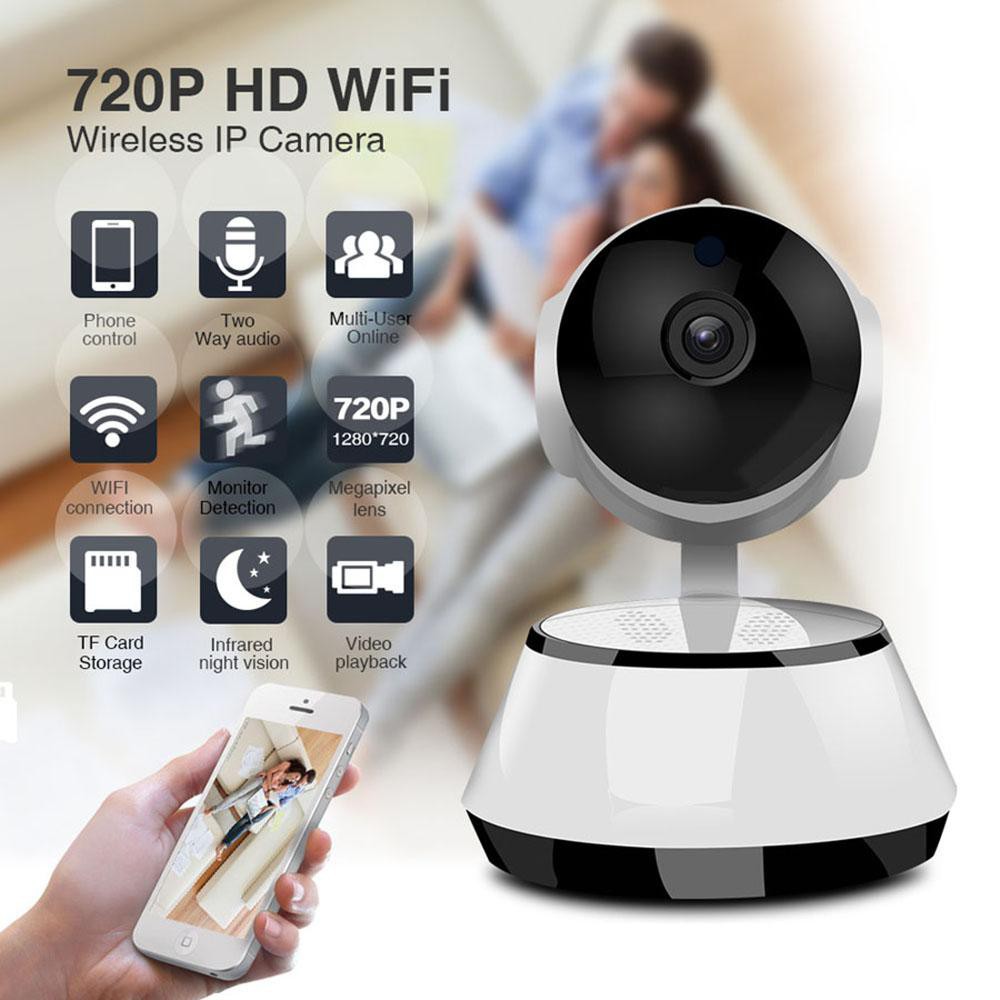 Camera V380, camera wifi IP V380 tích hợp microphone ghi âm thanh, đàm thoại 2 chiều - BẢO HÀNH UY TÍN - SALE SẬP SÀN