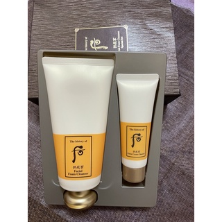 SET SỮA RỬA MẶT WHOO 180ml