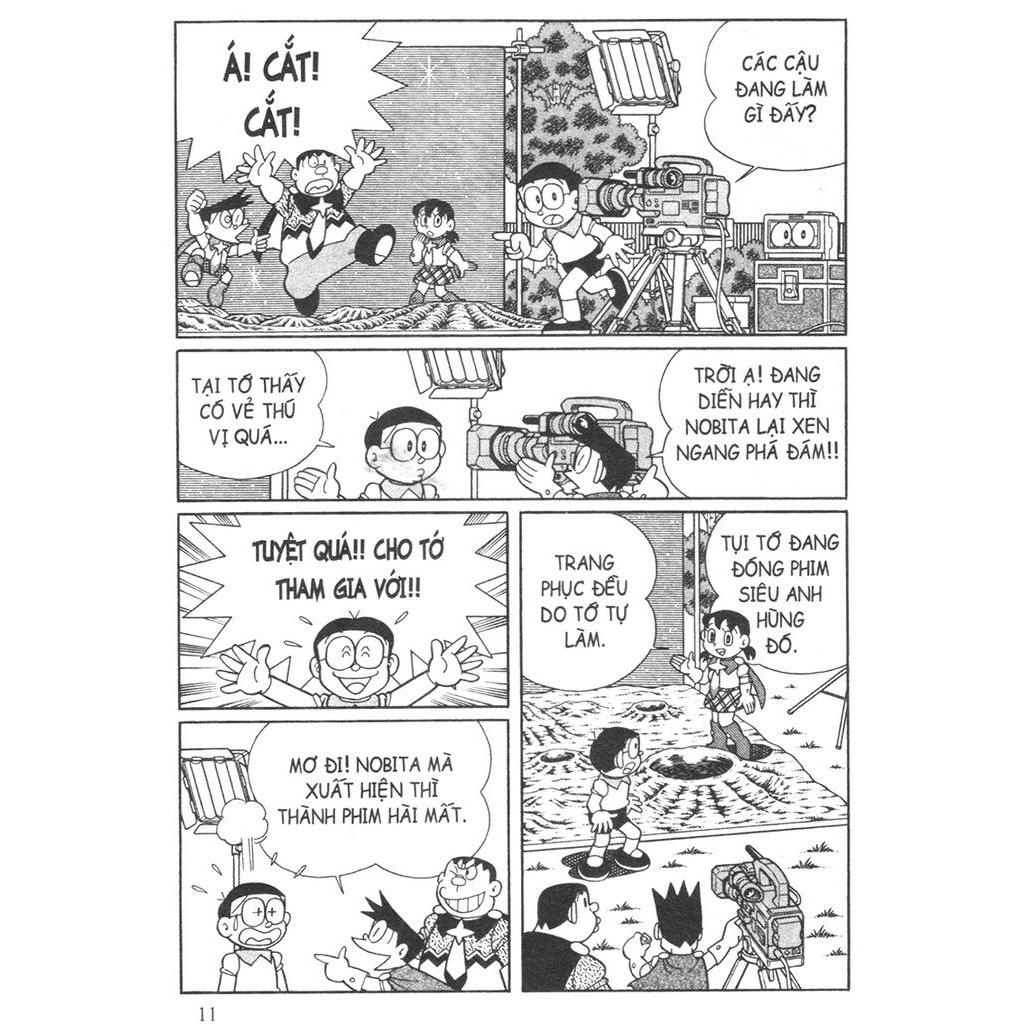 Sách Doraemon: Nobita Và Những Hiệp Sĩ Không Gian - Vũ Trụ Anh Hùng Kí (Tái Bản 2020)
