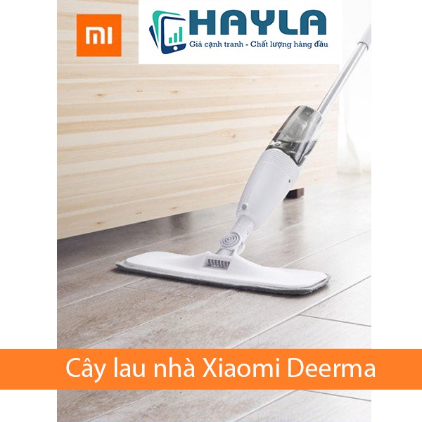 Cây lau nhà thông minh Xiaomi Deerma CHÍNH HÃNG Xịt nước & Lau (2 trong 1) HAYLA LN01