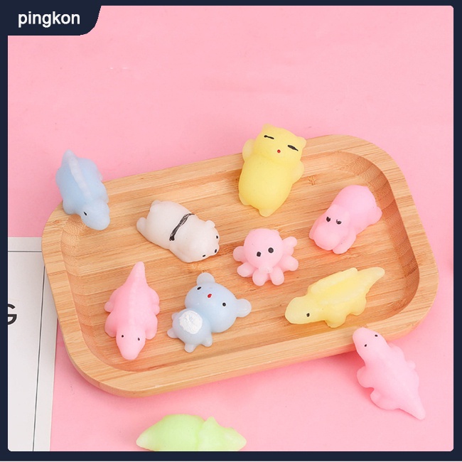 Đồ Chơi Xốp Squishy Giảm Stress Hình Bánh Bao Dễ Thương Cho Bé