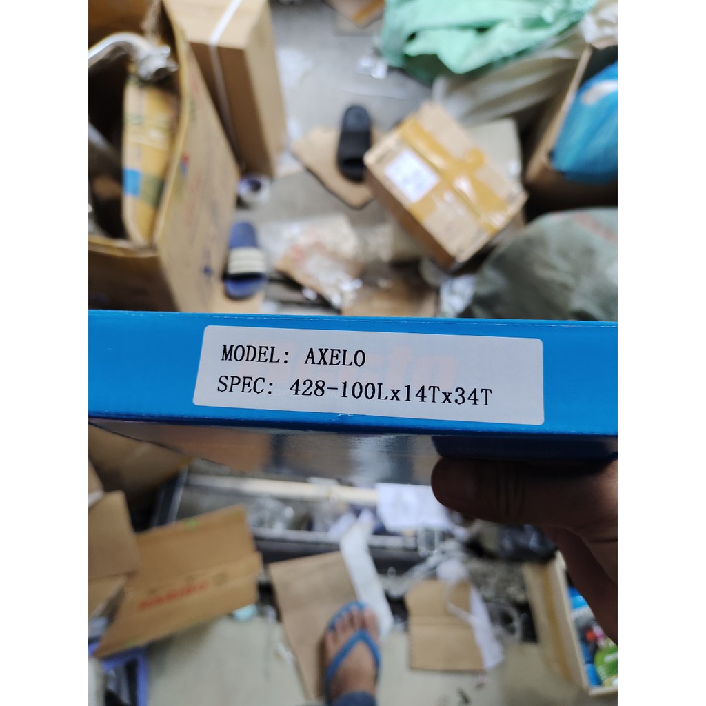 Bộ Nhông sên dĩa xe axelo recto