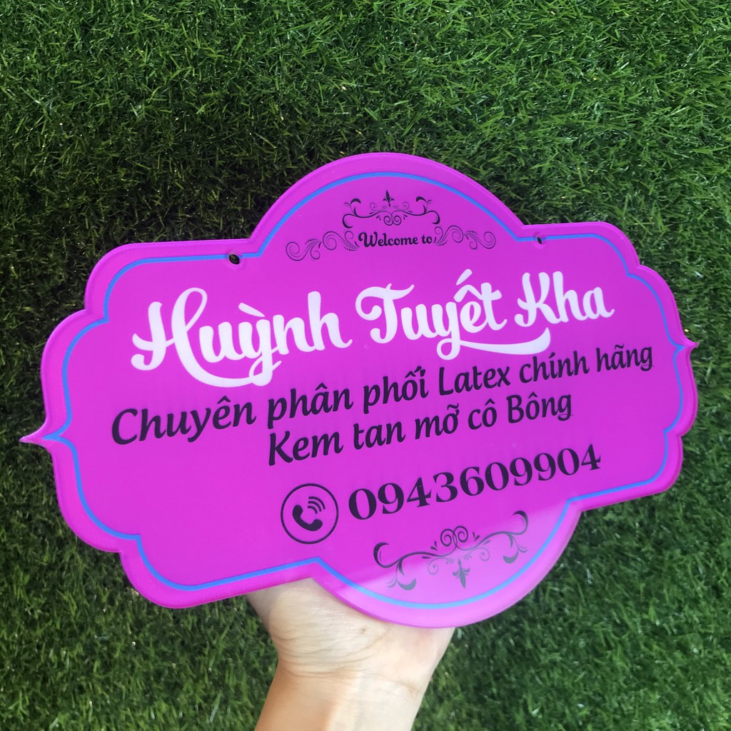 Biển hiệu Decor shop bán hàng - Free thiết kế theo yêu cầu - Đạo cụ chụp hình sản phẩm tiện lợi