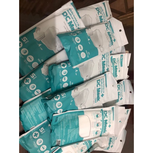 [5 cái] Khẩu trang 4D DC Mask KF94 (giao túi 5 hoặc 10) | BigBuy360 - bigbuy360.vn