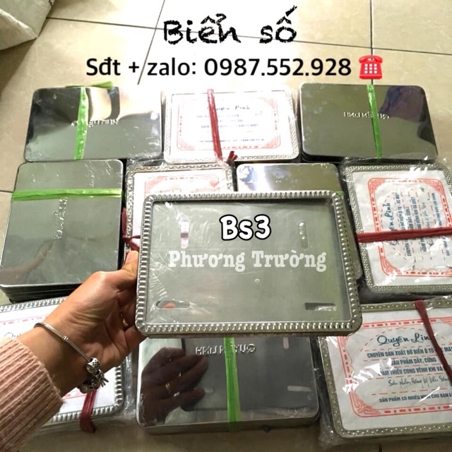 Biển xe quyền linh