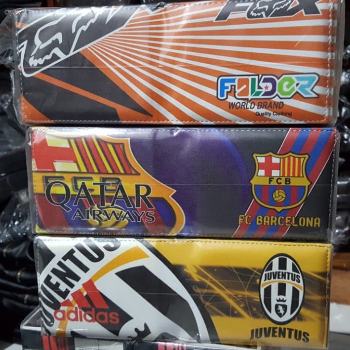 Ví da PU LEATHER MOTIF hình bóng CLUB